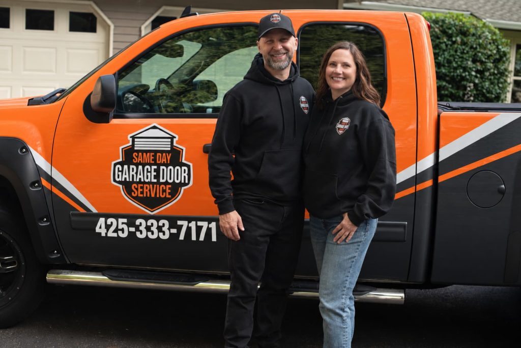 Same Day Garage Door Service in Bellevue, Seattle, the Eastside & across King County
